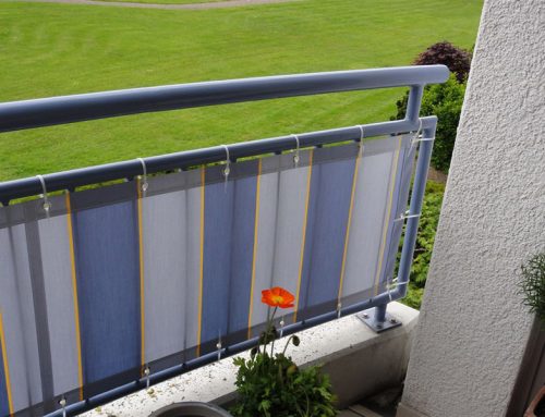 Balkonbespannungen – Balkon Sichtschutz  ein Maßanzug für Ihren Balkon