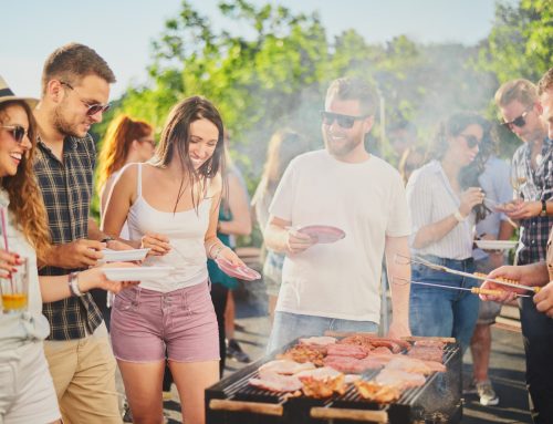 Feste feiern im Garten oder Balkon