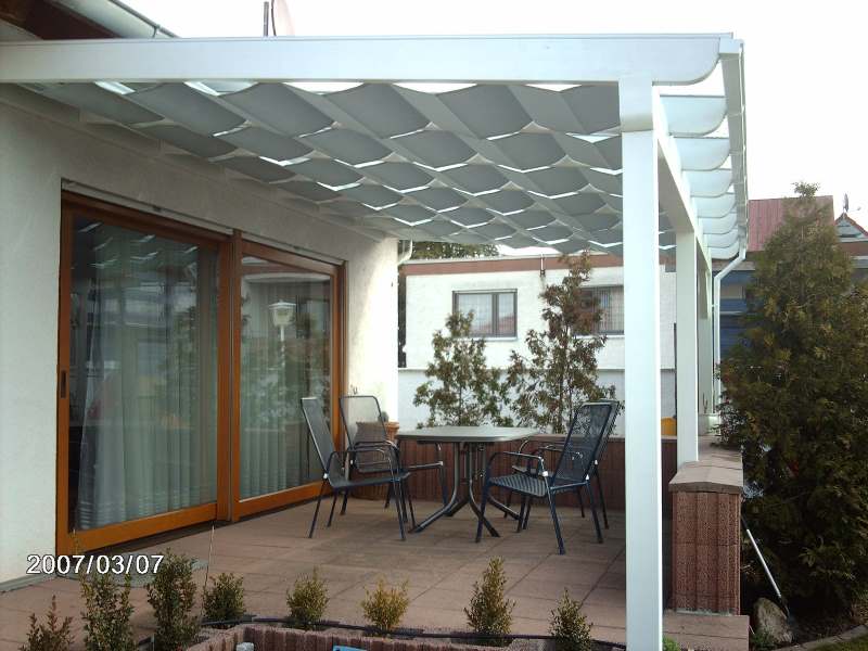 Pergola Beschattung