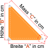 rechtwinkliges Dreieck