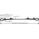 Edelstahl Kausche A4 5mm für Seil Ø  5mm