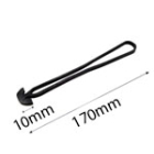 Fixbinder  10mm - 170mm schwarz